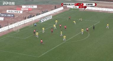 中超第7轮最佳进球,奥古斯托弧顶推射动图