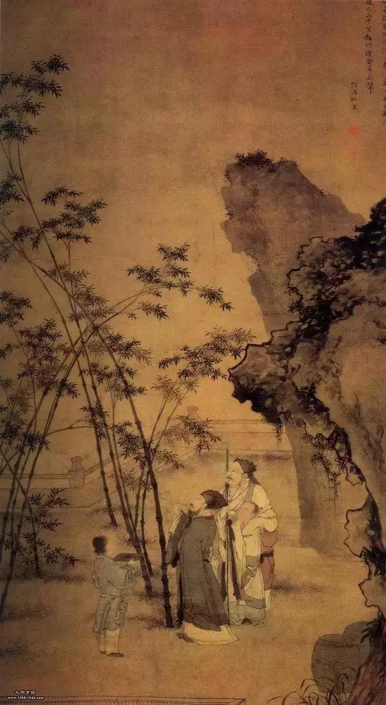 以竹为题的画,以竹筝为主题的画作