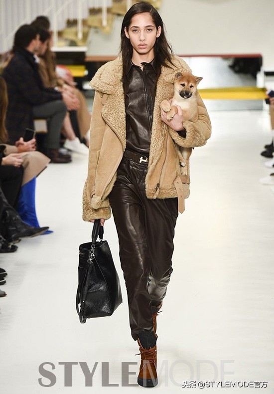 立领复古冬季机车夹克,冬季保暖机车夹克套装时髦搭配