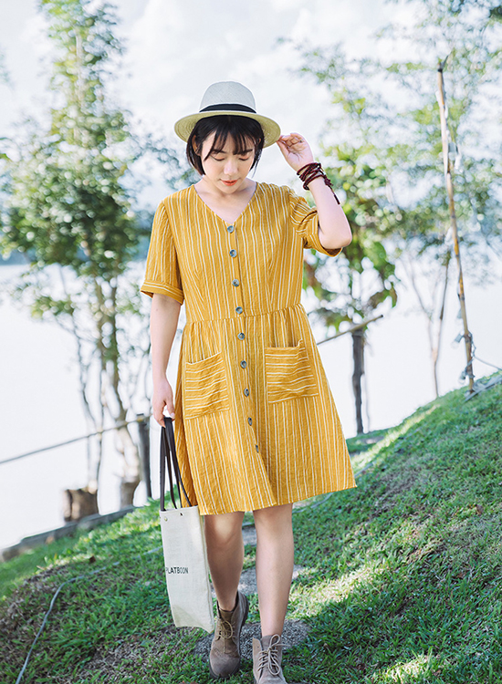 “偏胖”的女人，穿裙子尽量注意这5点，优雅得体，显瘦也很简单