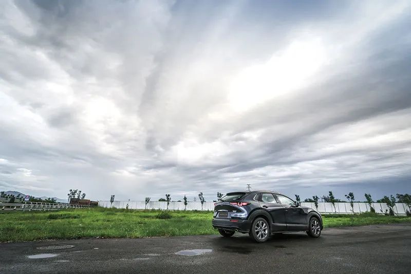 试驾长安马自达CX-30,马自达cx-30试驾车