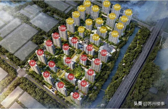 相城40万左右二居室,相城区高层品质楼盘