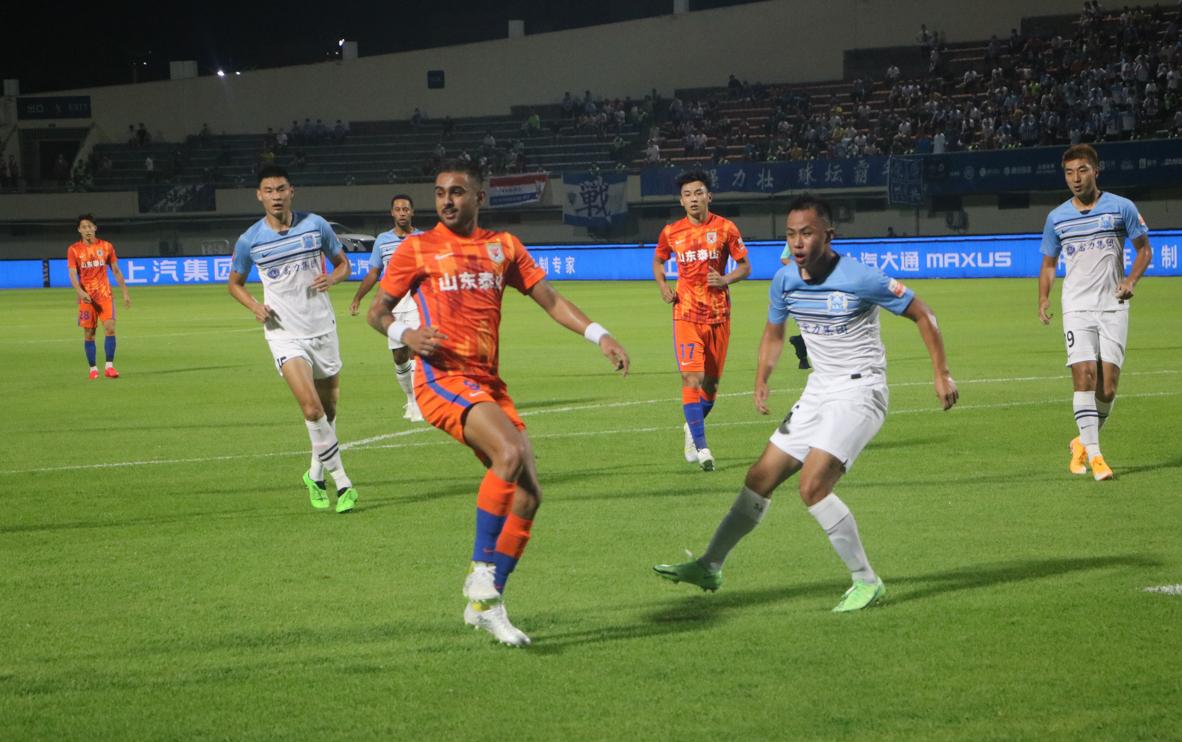 20比3！泰山队却只收获平局，郝伟回应进球难，广州城早有准备