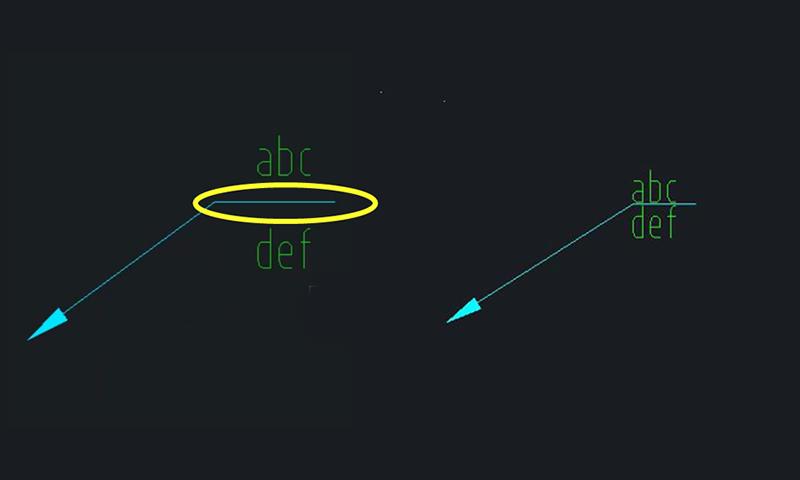 天正cad坐标标注引线长短设置,cad调节引线箭头快捷键