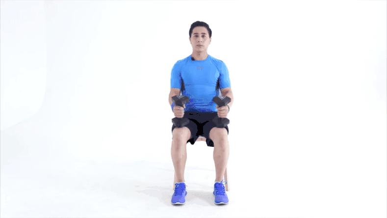 哑铃动作简单高效,哑铃简单有效动作