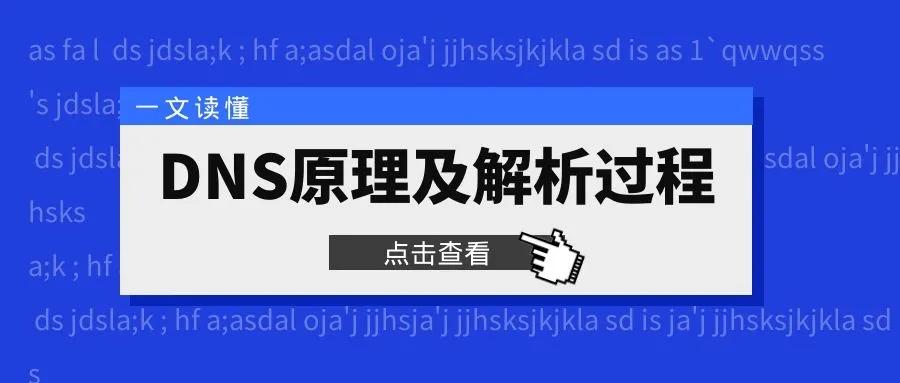dns原理总结及其解析过程详解,dns原理和智能选路