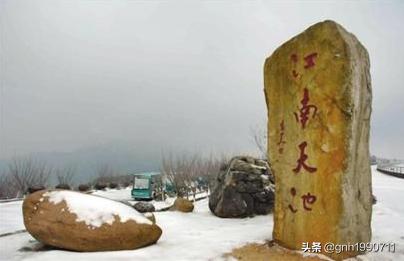 6月份的安吉江南天池风景区,浙江安吉天山天池