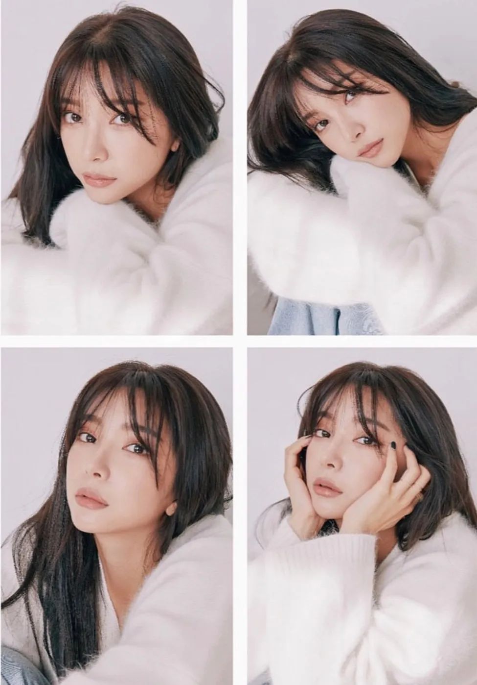 任何脸型都巨好看的刘海教程,什么脸型都适合的刘海在家就能剪