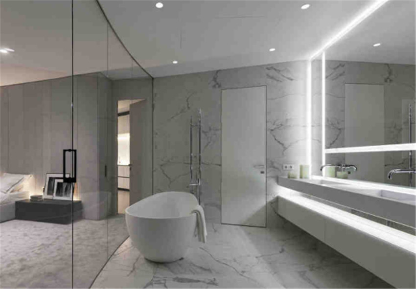 卫生间和客厅瓷砖颜色一样好看吗,卫生间浅灰色瓷砖美缝用什么颜色