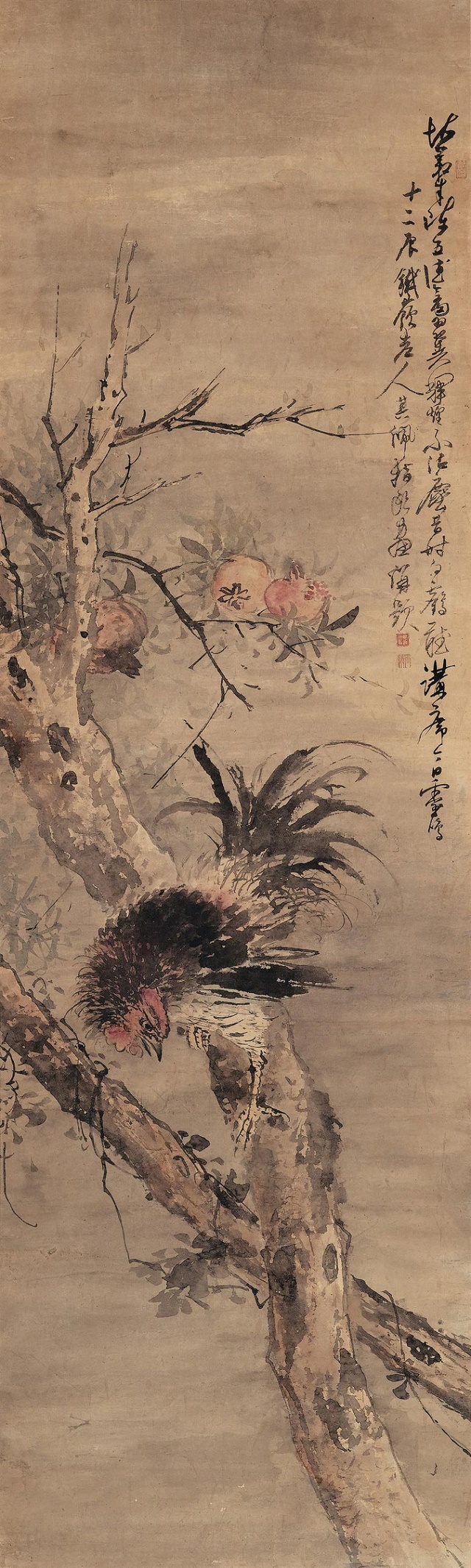 这组花鸟画作品着实让人眼前一亮,这水墨花鸟画太养眼了