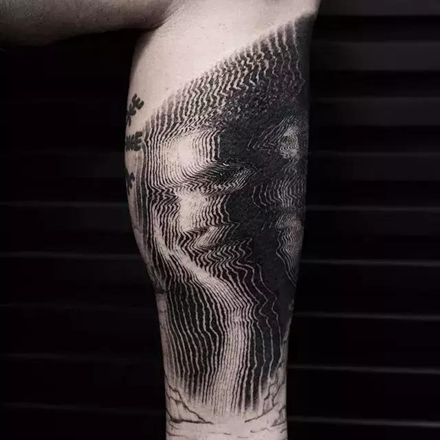 会动的纹身图案,有意境的纹身