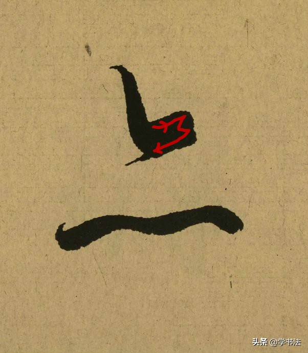 王羲之书法最重要的一个结构技巧,王羲之书法100个常用技巧