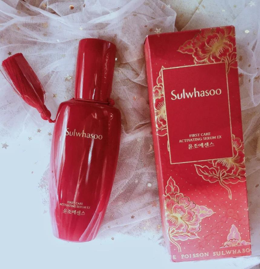 雪花秀兰蔻双萃精华,香奈儿山茶花精华水搭配雪花秀