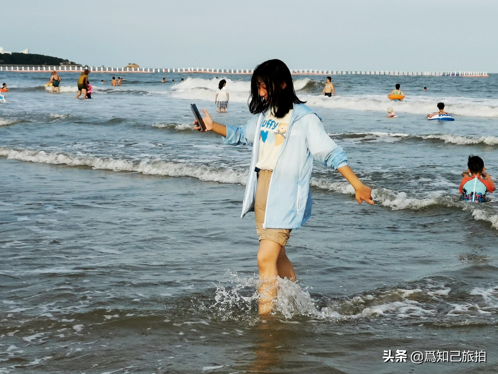 天下第一滩山东威海乳山银滩拍照,魅力乳山