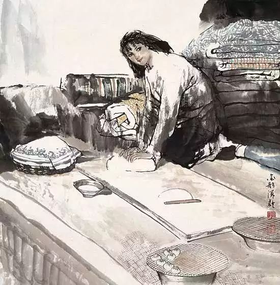 他从一个普通的美术编辑，到成就斐然的专业画家