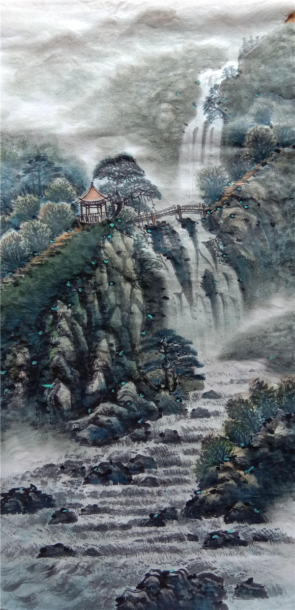 画家王占海花鸟作品欣赏,画家李海泉花鸟画作品欣赏