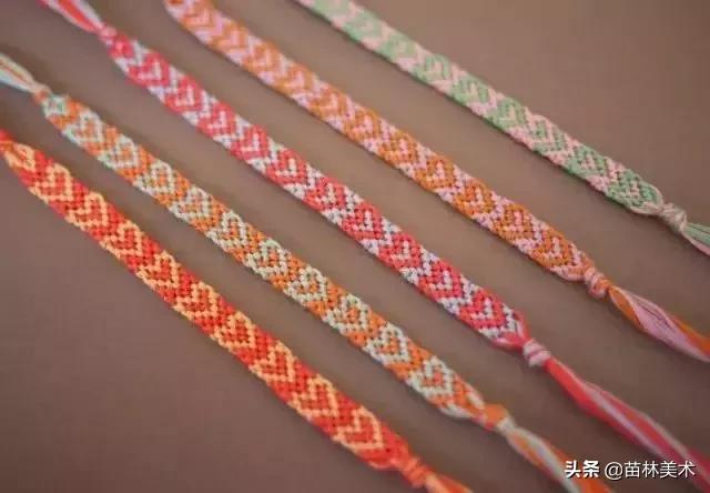 手工穿珠子手链的教程,手工手链编织教程