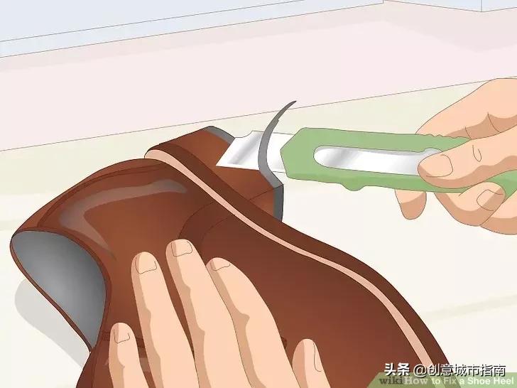 如何修复磨坏的鞋跟,如何修理鞋跟一边磨损