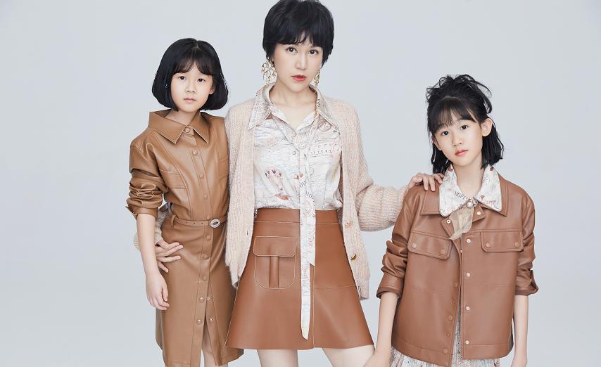 鲍蕾陆毅贝儿写真,鲍蕾母女照片