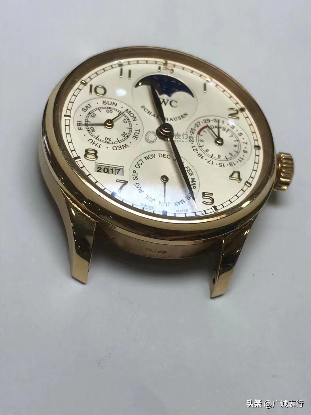 iwc万国葡计复刻表,iwc万国手表葡7怎么看真假