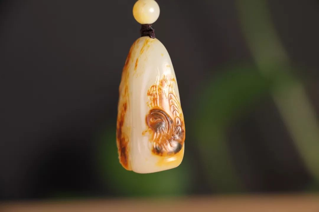 新疆羊脂玉有什么特征怎么鉴别,羊脂玉球兰叶片特征