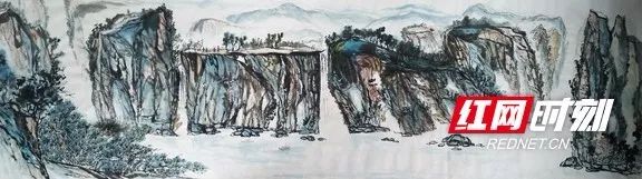 四十余年笔耕不辍，益阳这位“业余”画家用他自己的方式爱着这片故土