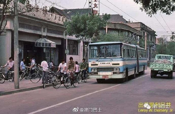 天津百年老街图,百年天津老照片