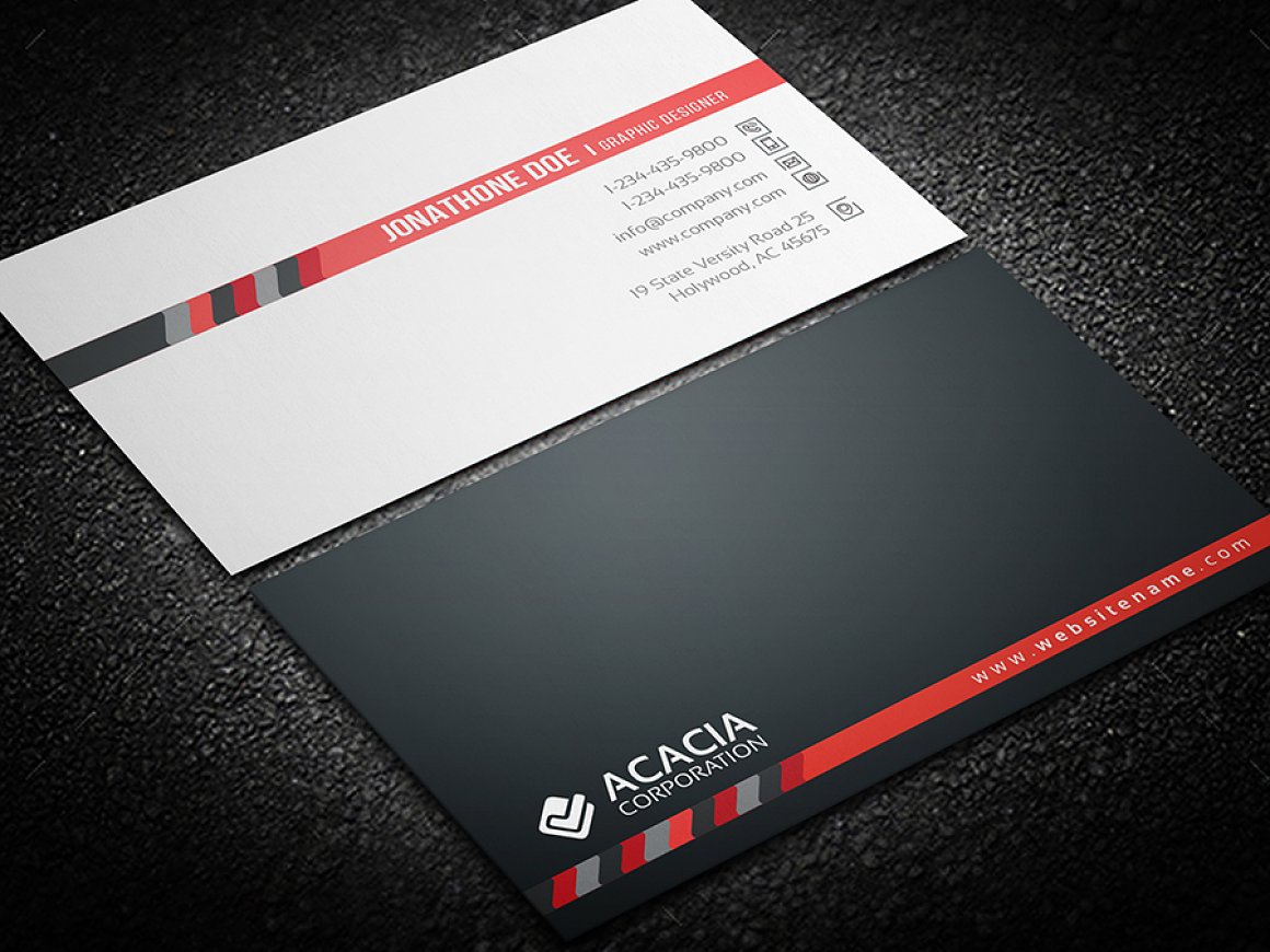 白色商务名片设计图,商务ktv名片设计图片