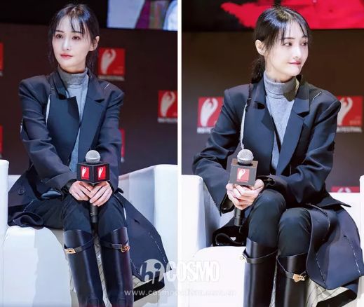 过膝靴时尚潮流,适合春天穿的长筒过膝靴