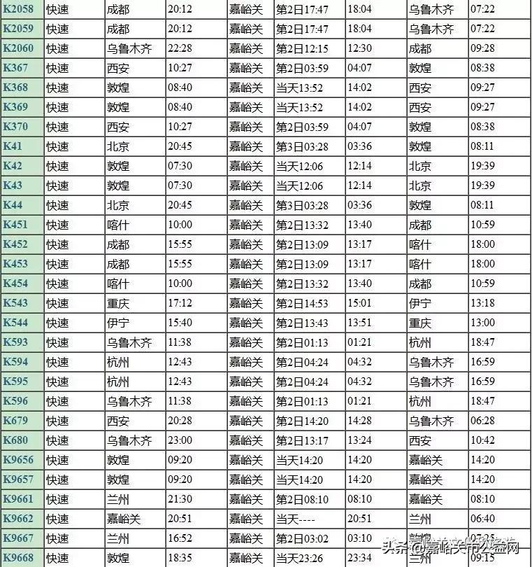 嘉峪关到酒泉公交开通最新消息,嘉峪关公交站点实时查询