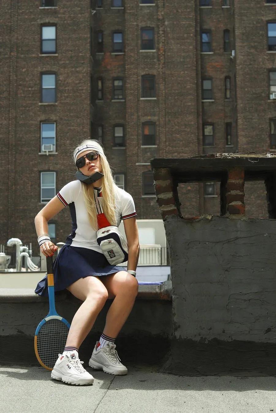 瑜伽网球服穿搭,瑜伽运动服款式