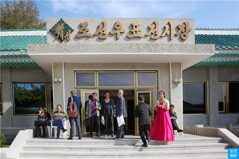 中国游客朝鲜购物,朝鲜首都平壤的商店