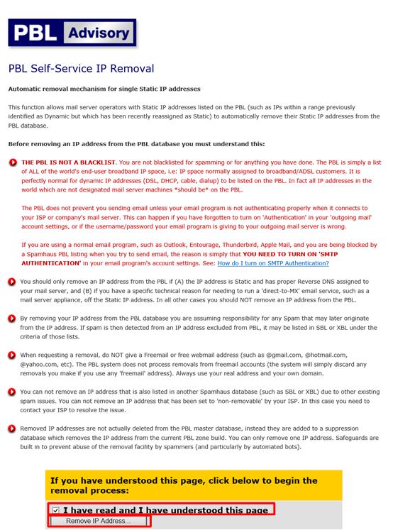 邮箱服务器的IP地址被加入黑名单,无法往国外发邮件怎么办