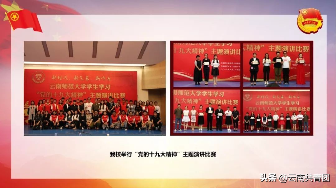 云南师范大学志存高远砥砺前行,青春聚力新征程为主题的题目