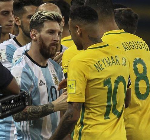 美洲杯决赛梅西内马尔,阿根廷美洲杯夺冠内马尔拥抱梅西