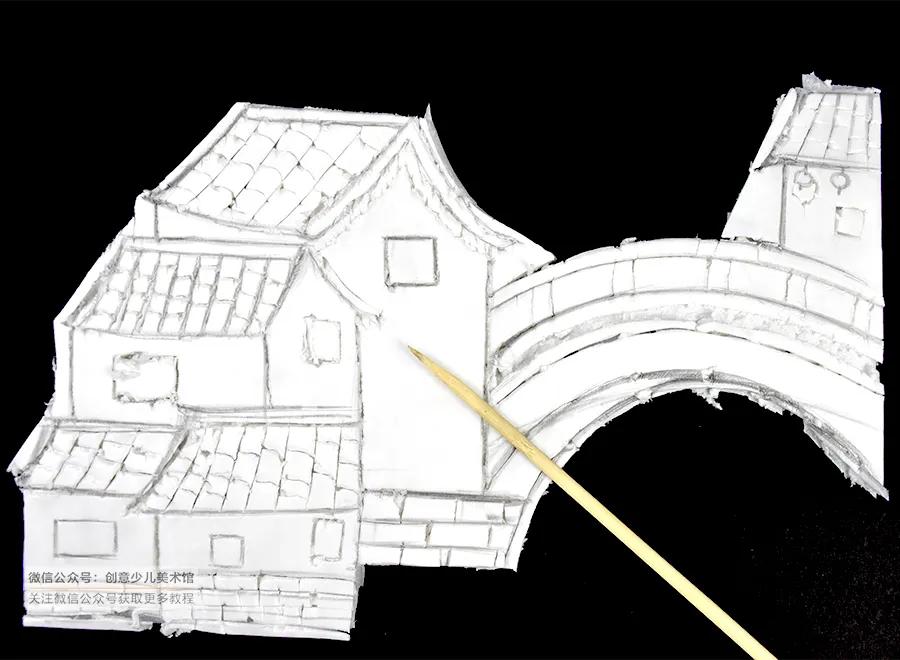 吹塑版画风景画儿童,吹塑版画教程新手入门10-12岁