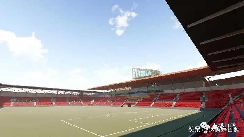 日照开发的足球场,日照国际足球中心