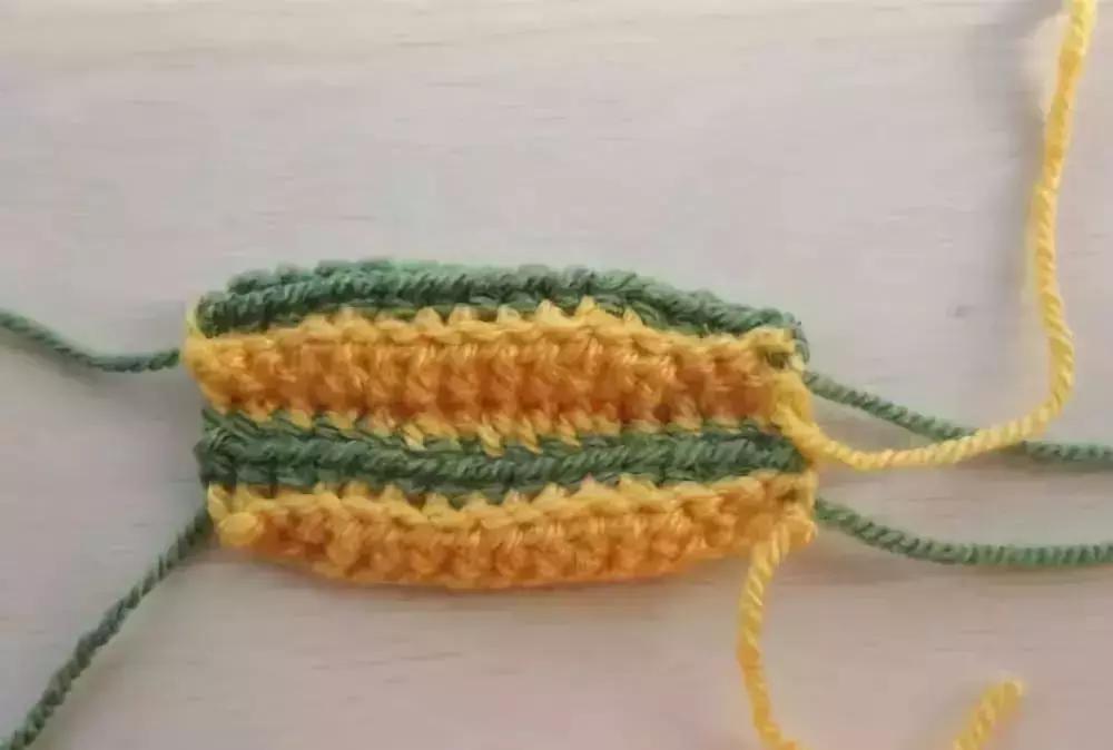 南瓜钩织法图文教程,南瓜的钩织全教程