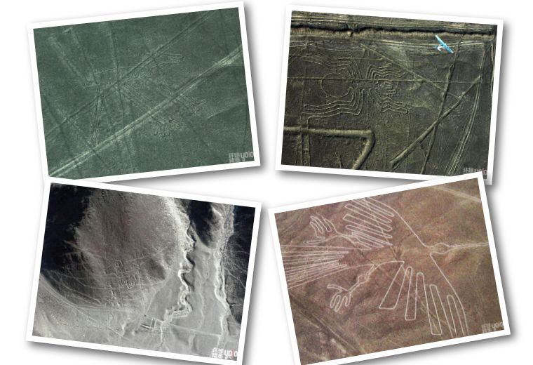 纳斯卡巨画之谜地点,秘鲁纳斯卡沙漠巨画