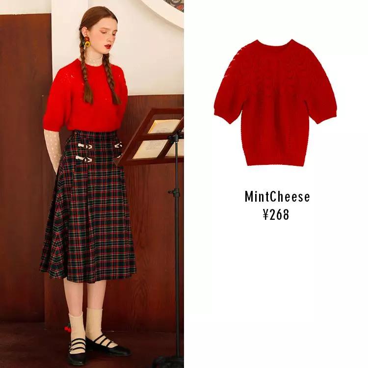 从圣诞穿到新年的衣服学生,从圣诞节穿到新年的小套装