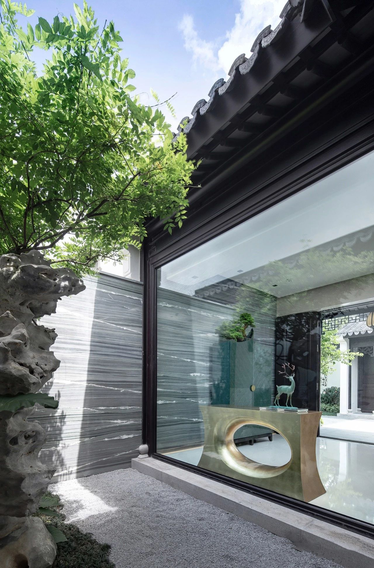 晒晒别墅,十大豪宅庭院