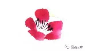 教你画好5个瓣!从笔尖到笔根画好桃花,这样画真的太简单了!