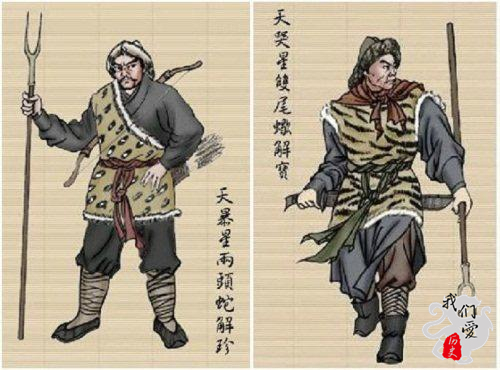 梁山好汉的座次排序,梁山好汉座次排名片段