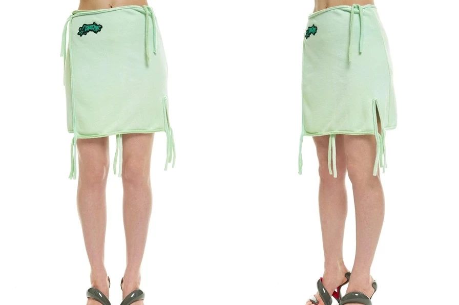 小心机简约设计风格,设计感小心机不规则假两件