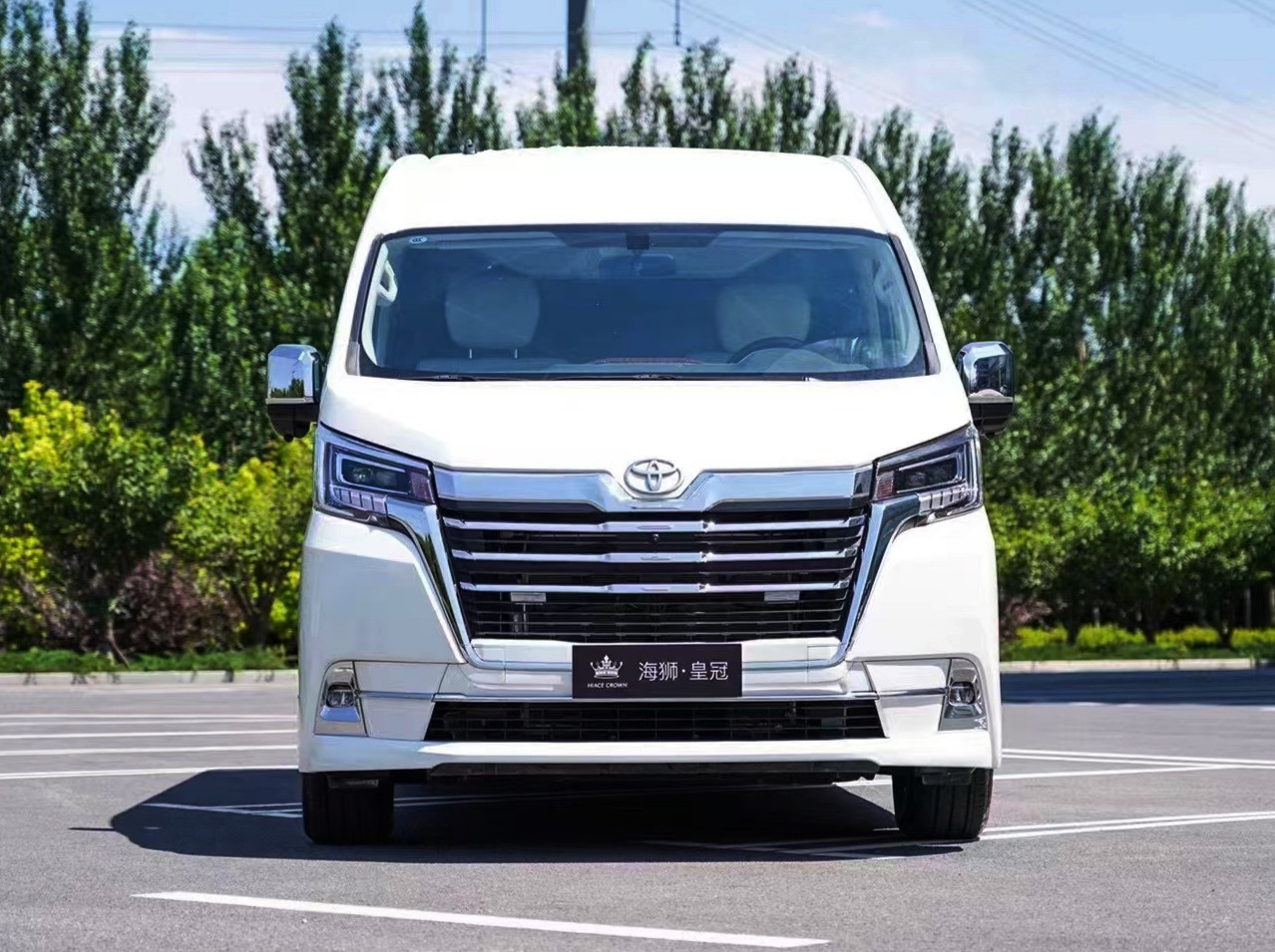 丰田大海狮9座商务车图片,老款丰田大海狮9座蓝牌