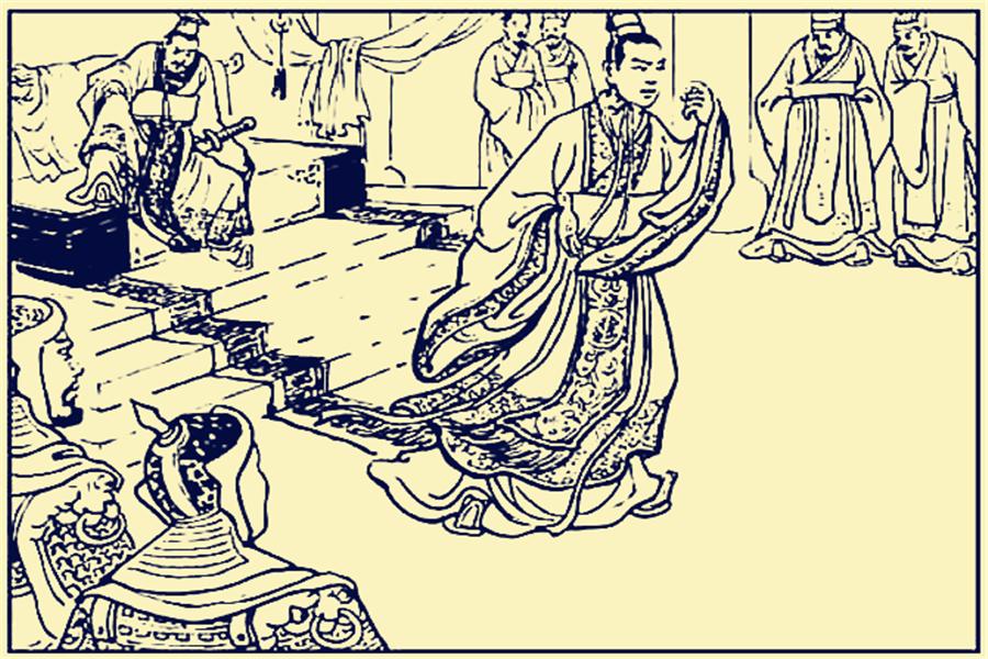 曹丕怎么逼曹植作诗,曹丕见两牛打架让曹植写下一首诗