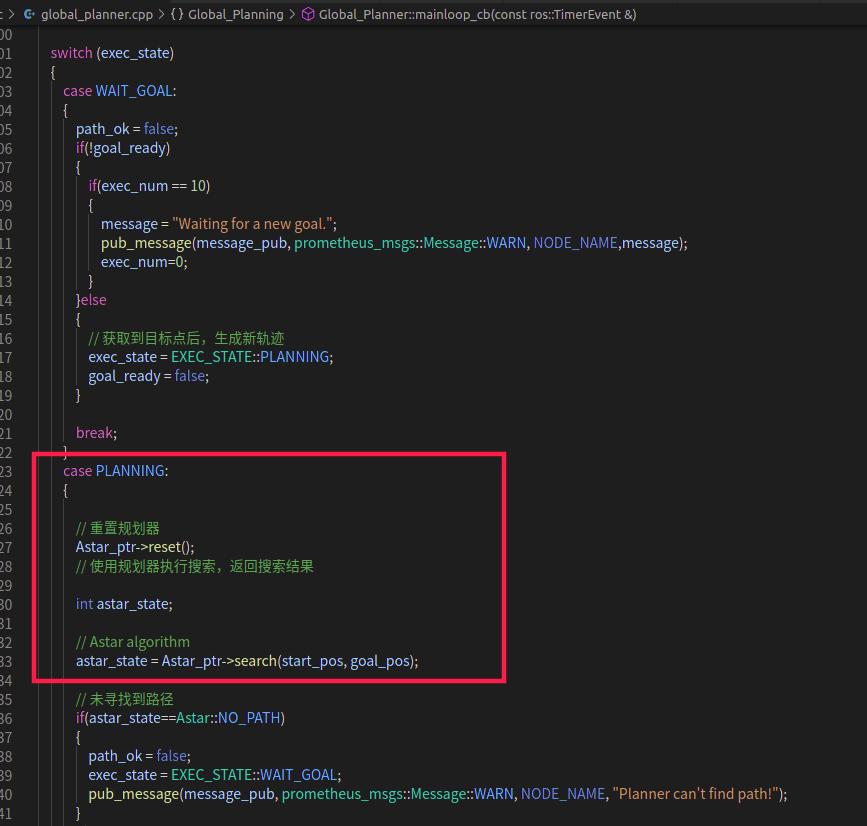 技术分享|Prometheus避障—A_star算法代码阅读