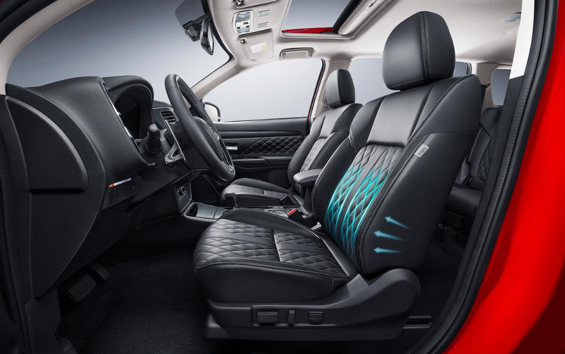 沉浸式体验三菱欧蓝德五座版驾驶,2020款全新欧蓝德两驱畅行实车