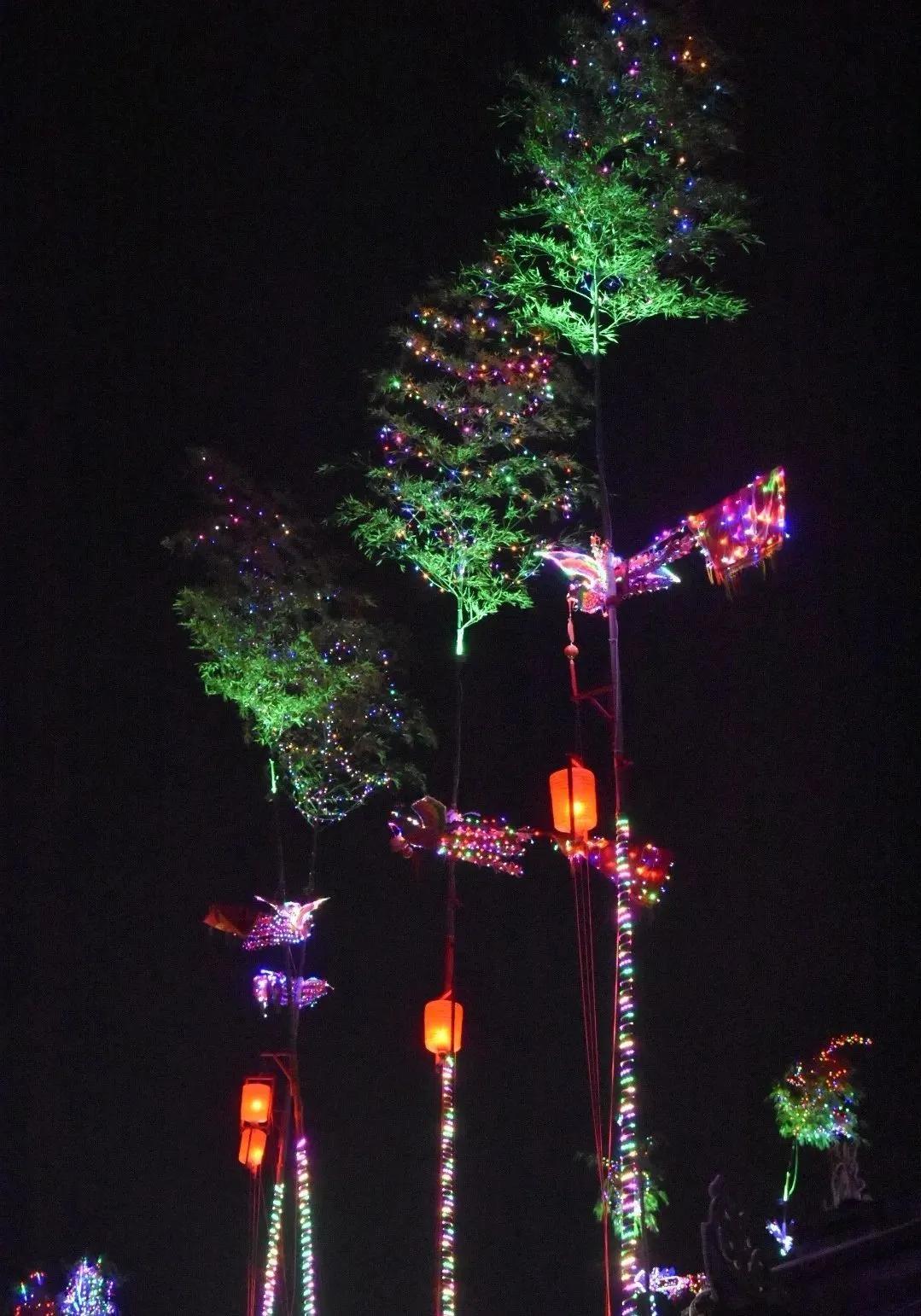 挂灯习俗的由来,升灯习俗