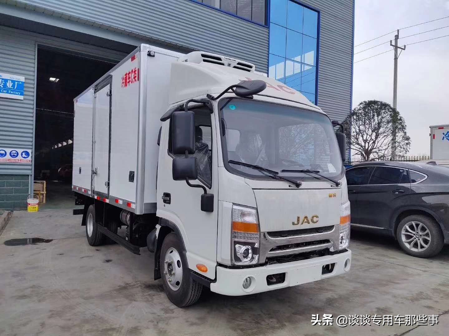 江淮国六帅铃e排半冷藏车,江淮混动轻卡冷藏车